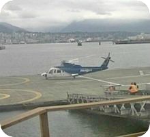 Vancouver Harbour Heliport webcam