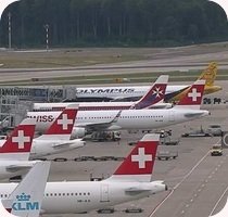 Flughafen Zurich Airport webcam