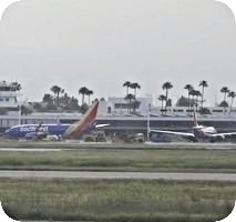 Long Beach Airport webcam