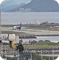 Lufthavn Molde Airport webcam capture