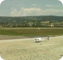 Aeroport d'Annecy Mont blanc airport webcam