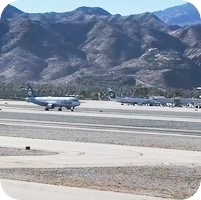 Palm Springs Airport webcam