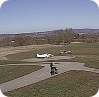 Flugplatz Langenlonsheim Airport webcam