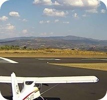 Aerodromo Mirandela Airport webcam