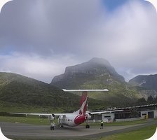 Lord Howe Island Airport webcam