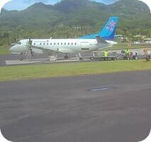 Rarotonga International Airport webcam
