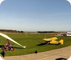East Fortune Airport webcam