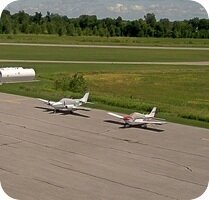 Romeo State Airport webcam