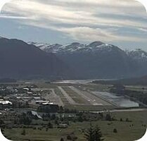 Juneau International Airport webcam