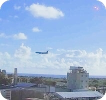 St Croix Henry Rohlsen Airport webcam