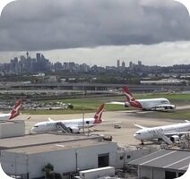 Sydney Kingsford Smith Airport webcam