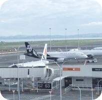 Auckland International Airport webcam