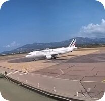 Aeroport de Calvi Airport webcam