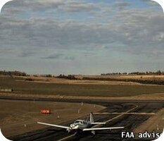 Garrison Municipal Airport webcam
